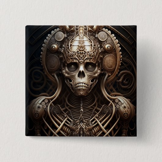Skeletton-Horror Button (Vorderseite)