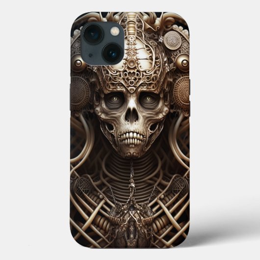 Skeletton-Horror Case-Mate iPhone Hülle (Rückseite)