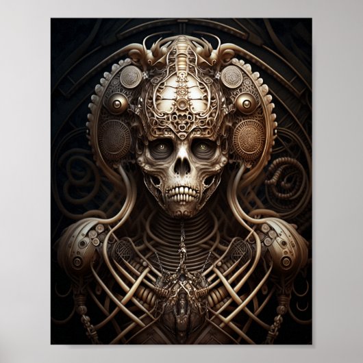 Skeletton-Horror Poster (Vorne)