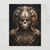 Skeletton-Horror Postkarte (Vorderseite)