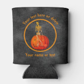 Skeletton Jack- O' Lantern Personalisiert Dosenkühler (Rückseite)