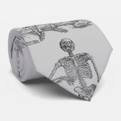 Skeletton-Krawatte Krawatte (Gerollt)