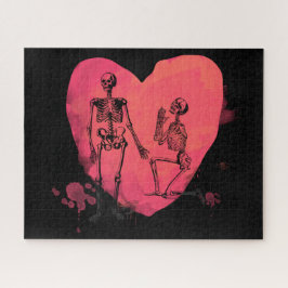 Skeletton-Liebe Puzzle
