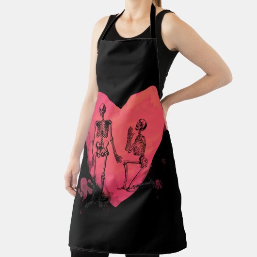 Skeletton-Liebe Schürze (InSitu)