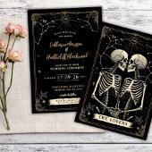 Skeletton Liebe Stars | Einladung zur Hochzeit von