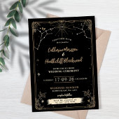 Skeletton Liebe Stars | Einladung zur Hochzeit von