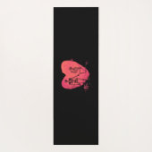 Skeletton-Liebe Yogamatte (Rückseite)