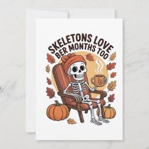 Skeletton-Lieben in den letzten Monaten zu unheiml Einladung
