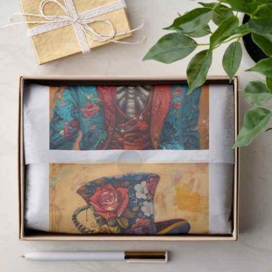 Skeletton Lyfe12 Seidenpapier (Geschenk)