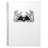 Skeletton Notizblock (Vorderseite)