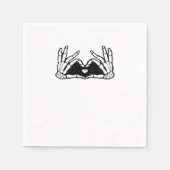 Skeletton Serviette (Vorderseite)