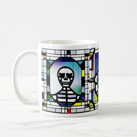 Skeletton-Tasse Kaffeetasse (Links)