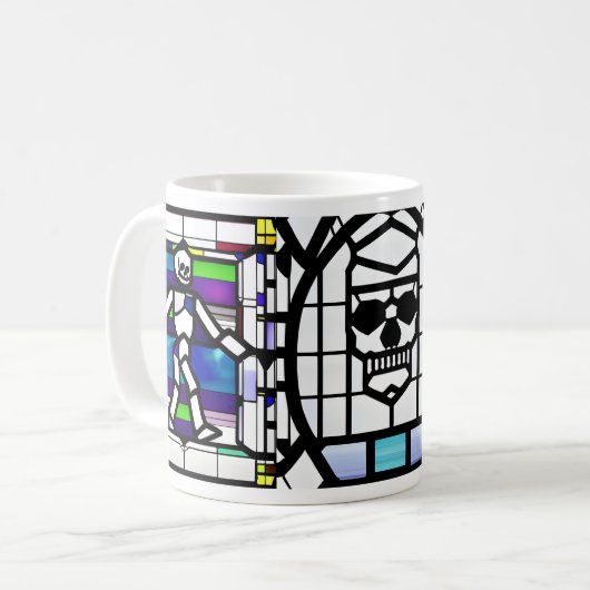 Skeletton-Tasse Kaffeetasse (Vorderseite Links)