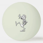 Skeletton Vorwegnahme Tischtennisball (Vorderseite)