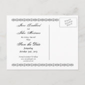 Skelettpaare (Save the Date) - Postkarte (Rückseite)