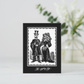 Skelettpaare (UAWG) - Postkarte (Stehend Vorderseite)