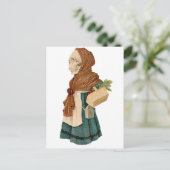 Skelettpflanze Lady Postkarte (Stehend Vorderseite)
