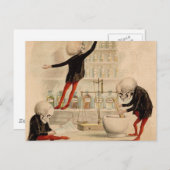 Skelettpharmake Postkarte (Vorne/Hinten)