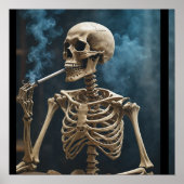 Skelettplakat Poster (Vorne)