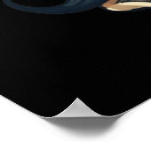 Skelettplakatdekor Poster (Ecke)