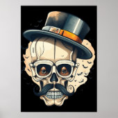 Skelettplakatdekor Poster (Vorne)