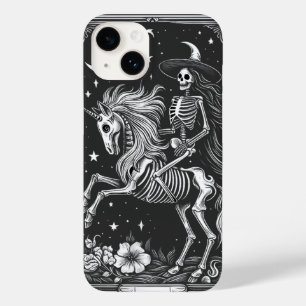 Skelettreiten Unicoron Skeletton Tarot Card Case-Mate iPhone 14 Hülle