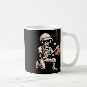 Skeletts Baseball Halloween Skull Lover Kaffeetasse