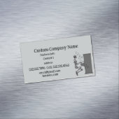 Skeletts Piano Musik Piano Piano Pianobar Business Magnetische Visitenkarte (Beispiel)