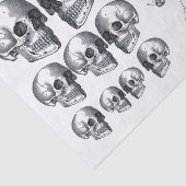 Skelettschädel Skulls Knochen Decoupage Collage Ti Seidenpapier (Ausschnitt)