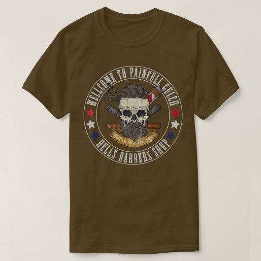 Skelettschere T-Shirt (Design vorne)