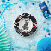 Skelettschiff-Thema Pappteller (Party)