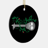 Skelettschlüssel Keramikornament (Rechts)