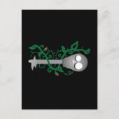 Skelettschlüssel Postkarte (Vorderseite)