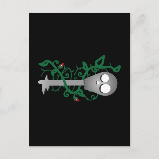 Skelettschlüssel Postkarte (Vorderseite)