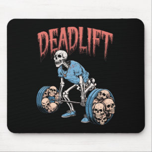 Skelettschuh-Skelettschuhe für Totenheben Mousepad