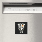 Skelettschwangerschaft Ankündigung Junge Mutter Ha Magnet (In Situ (Geschirrspüler))