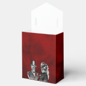 Skelettskulls Hochzeiten "Til Death Do us Part" Geschenkschachtel (Geöffnet)