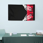 Skelettspiel Piano Banner (Messeveranstaltung)