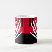 Skelettspiel Piano Kaffeetasse (Mittel)