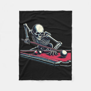 Skelettspiele Billard Halloween Billiard Pool Fleecedecke