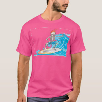 Skelettsurfen T-Shirt