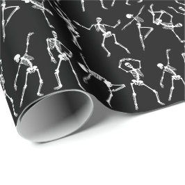 Skeletttanz Geschenkpapier