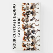 Skeletttanz Halloween-Party Kinder Erwachsene mode Banner (Vertikal)