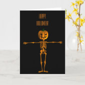 Skeletttanz Zweite Position Ballet Karte (Gelbe Blume)