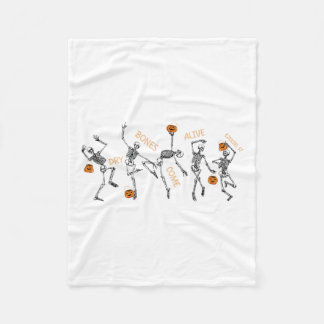 Skeletttanzen Bibel Verse Duftende Knochen Fleecedecke