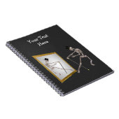 Skeletttanzen in Mirror Notizblock (Rechte Seite)