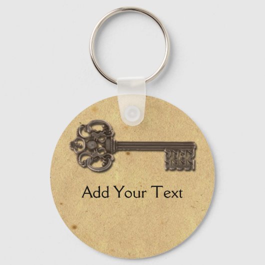 Skeletttasten Schlüsselanhänger (Vorderseite)