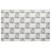 Skeletttoile Stoff (Fat Quarter (45,7 x 55,9 cm))