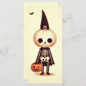 Skeletttrick oder Treater Halloween (Vorne/Hinten)