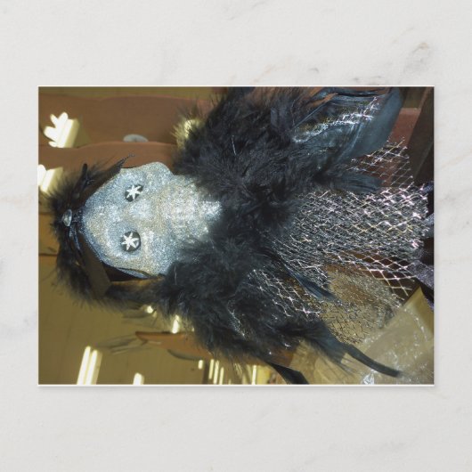 Skelettverkleidung Postkarte (Vorderseite)